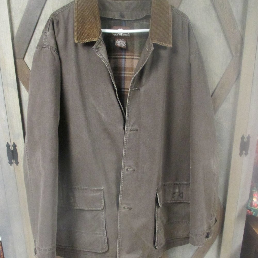 Men's Levi Strauss XXL barn coat with removable flannel lining
